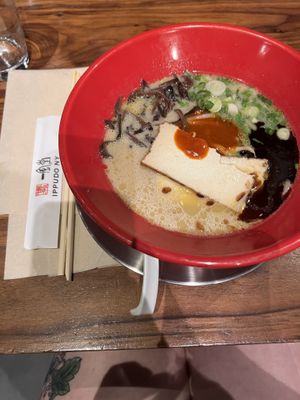 Vegan ramen  at Ippudo in San Francisco