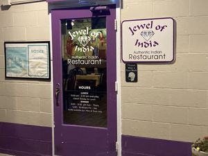 Entrance at Jewel Of India in San Luis Obispo