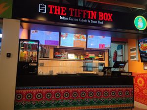 Front view at The Tiffin Box in Sliema
