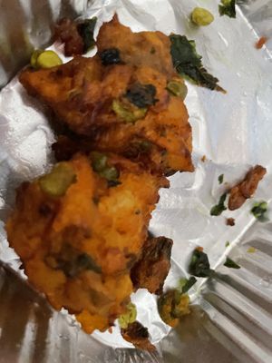 Pakoras at Holy Cow in South West London