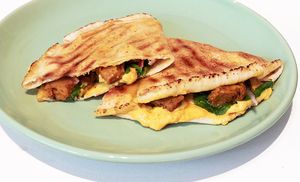 CHKN & Spinach Quesadilla at Dauns in East London