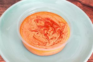 Harissa Hummus at Dauns in East London