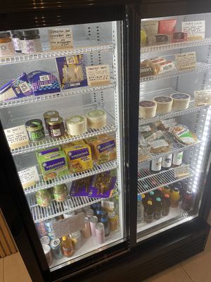 ‘Meats’ and ‘cheeses'  at Dauns in East London