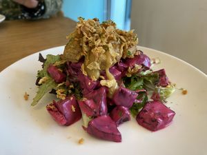 Seitan roast smorrebrod   at Dauns in East London