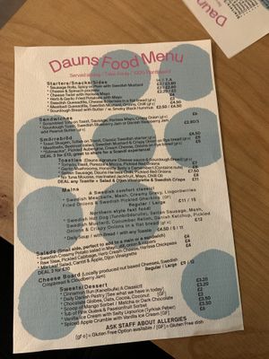   at Dauns in East London