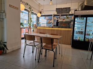 Nice seating area at Dauns in East London