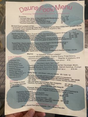   at Dauns in East London