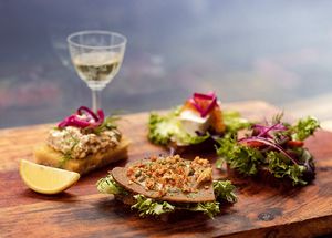 Smörrebröd & Akvavit at Dauns in East London