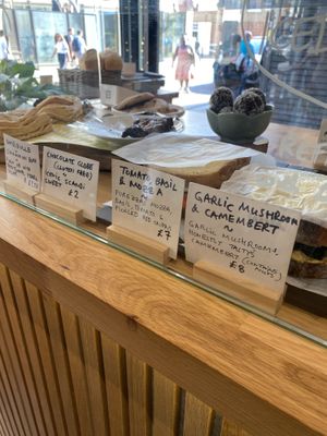 Delicious pastries   at Dauns in East London