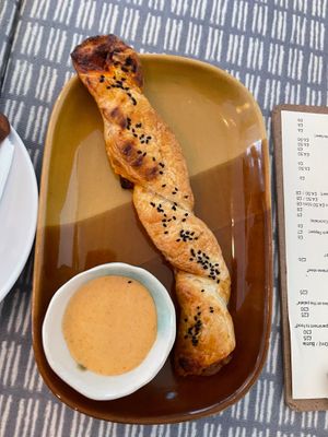 Cheese twist - we kept ordering more bc my kid’s liked them so much! at Dauns in East London