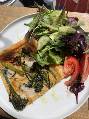 Broccoli tart special — so yum  at Dauns in East London