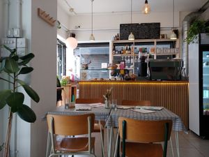 The inside at Dauns in East London