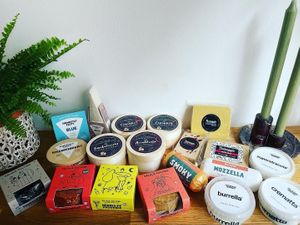 Locally produced Cheese at Dauns in East London