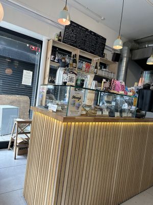 Order area  at Dauns in East London