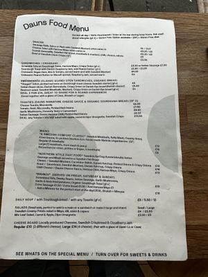   at Dauns in East London