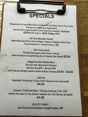   at Dauns in East London