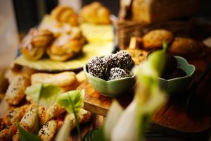 Chocolate Globes at Dauns in East London