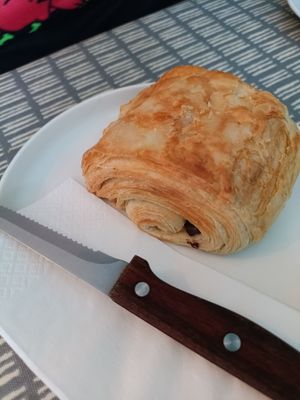 Pan au chocolat at Dauns in East London