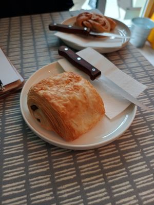 Pain au Chocolat at Dauns in East London