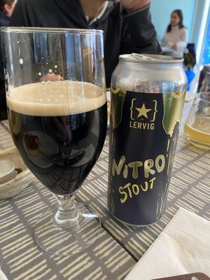 Norwegian stout   at Dauns in East London