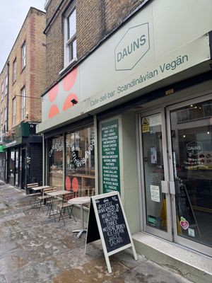 Outsidee  at Dauns in East London