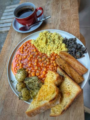 What a start to the day   at Dauns in East London