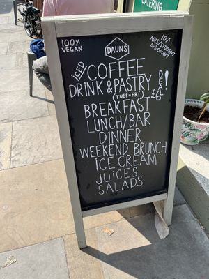 Everything you could possibly want!  at Dauns in East London