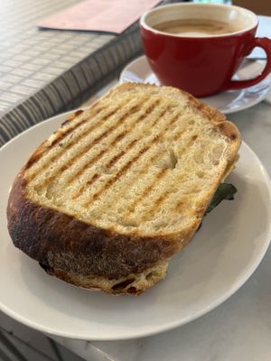 Toastie  at Dauns in East London