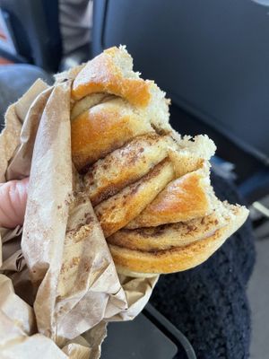 Cinnamon scroll  at Dauns in East London