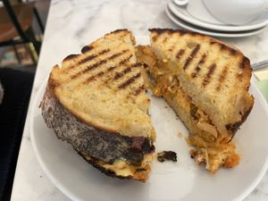 Kimchi toastie special   at Dauns in East London