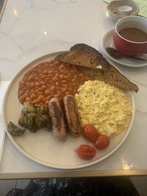 GF brunch  at Dauns in East London