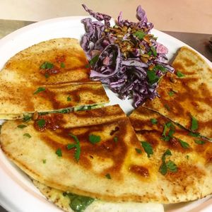 Quesedilla at Dauns in East London