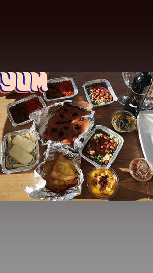 Lockdown delivery at Dauns in East London