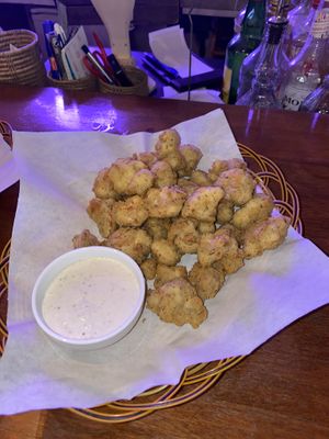 Cauliflower bites, a MUST! at Sundown Social Club in Phnom Penh