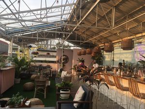 Rooftop bar at Sundown Social Club in Phnom Penh