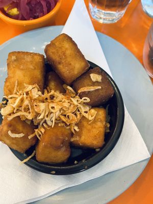 Crispy tofu  at 305 Kitchen in Edinburgh