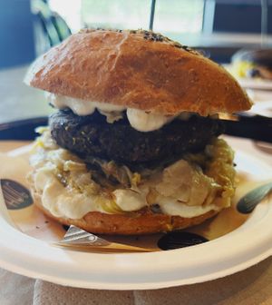 Burger snoopy  at HUG at Turnè in Monza