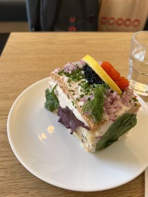 Swedish savoury cake   at Delivore in Stockholm