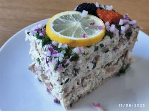 Smörgåstårta at Delivore in Stockholm