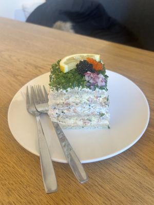 Sandwich cake   at Delivore in Stockholm