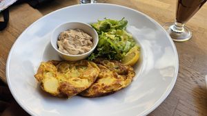 Omlette at Delivore in Stockholm