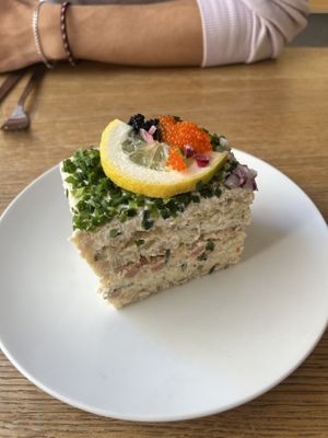 sandwich cake  at Delivore in Stockholm