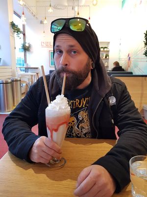 Very good shakes at Delivore in Stockholm