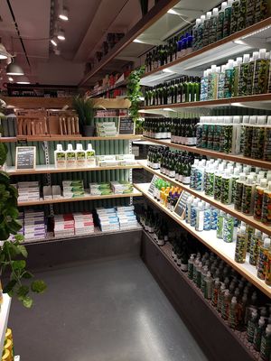 Vegan toilet artikels at Delivore in Stockholm