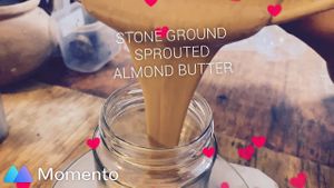 We stone grind all of our nut 🥜 butters, after first soaking & sprouting for optimal nutrition (& yummyness). 😋 they are HEAVENLY. 🥰 at Cultura Viviente in Pisac