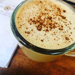 Our superfood elixirs combine healthy tonic herbs with good fats & blended to perfection for your optimal health & nutrition. ❤️ this is the mushroom trinity ✨  at Cultura Viviente in Pisac