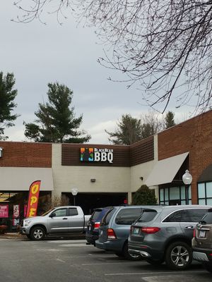 Store Front at Black Bear BBQ in Asheville