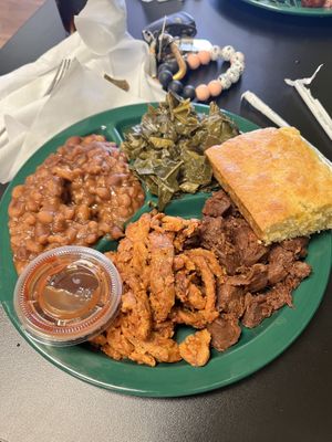   at Black Bear BBQ in Asheville