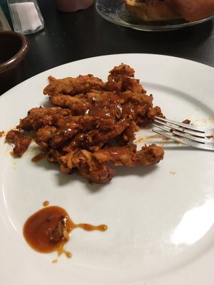 Soy Curls BBQ at Black Bear BBQ in Asheville