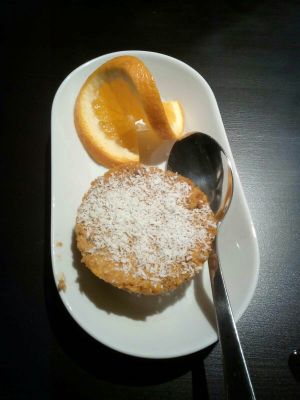 Tarta de zanahoria at Taberna do Mundo in Braga